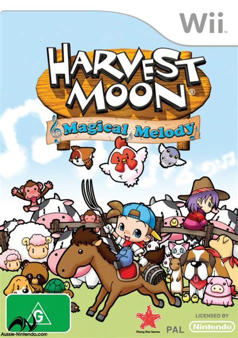 Harvest moon magical melody characters